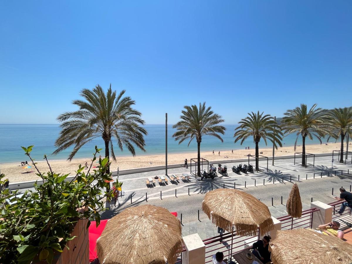 Appartamento T1 com vista mar a 1 minuto a pé da praia Sesimbra Esterno foto